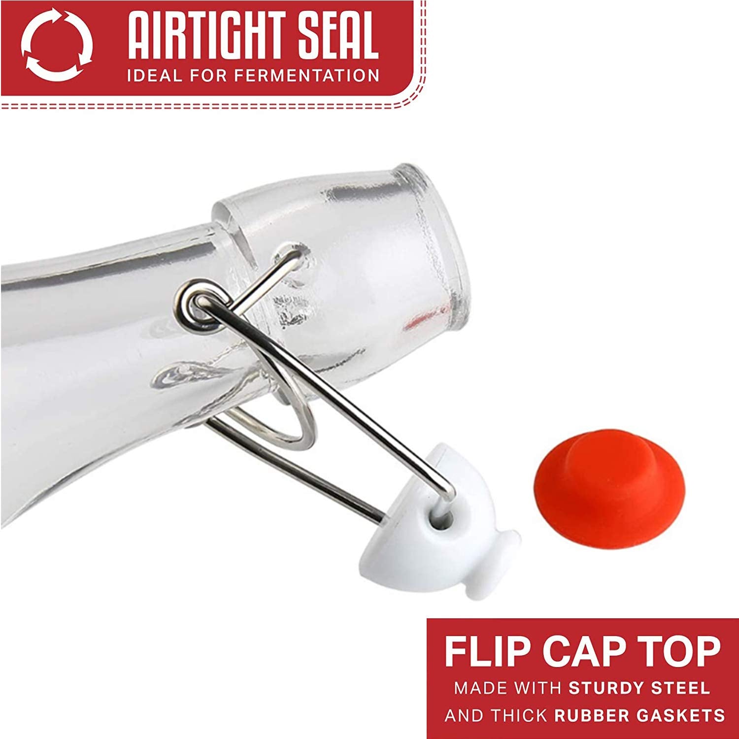 Encheng home brewing bottle in use, showcasing easy pour and refill convenience.