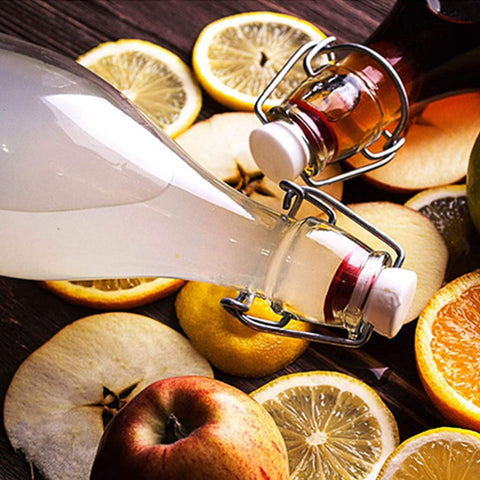 Encheng leakproof glass bottle suitable for kefir and sauces.