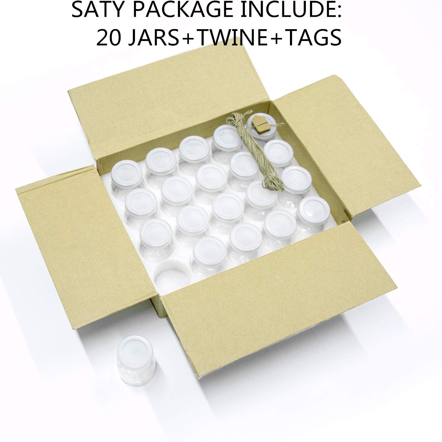 Encheng multipurpose dessert jar pack ideal for gifts and party favors