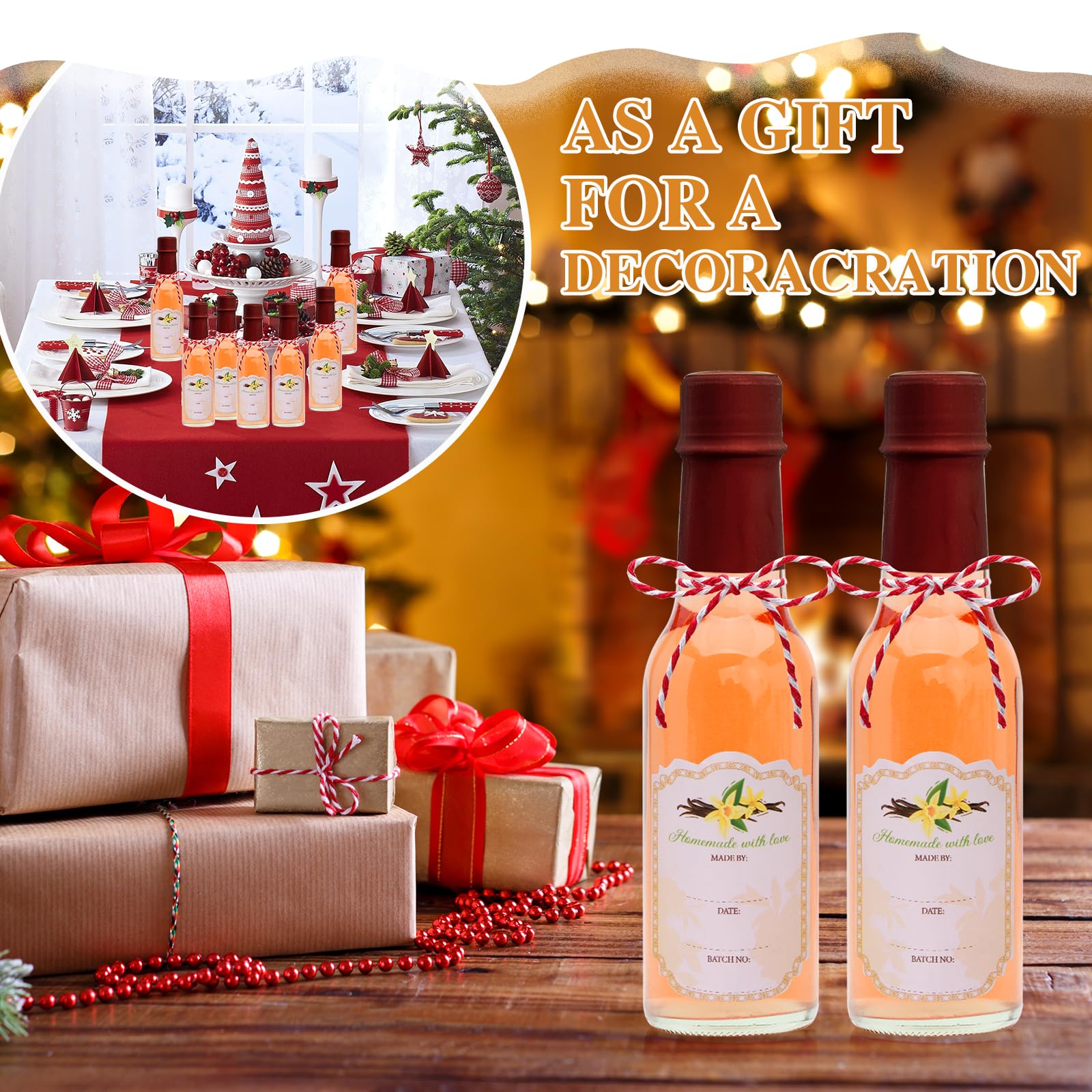 Encheng small wine bottle with lid ideal for samples or gifts