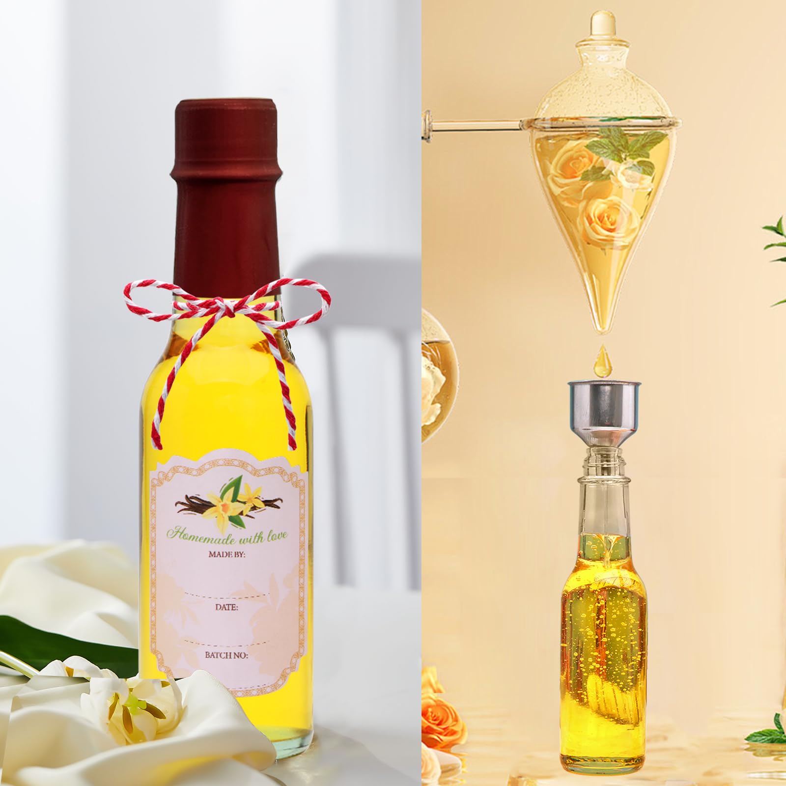 Encheng stainless steel funnel makes precise, mess-free filling easy