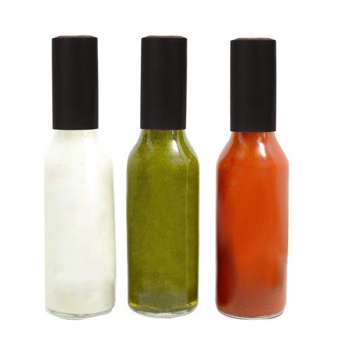 Encheng compact 5oz bottles fit dressings or sample-sized gifts.