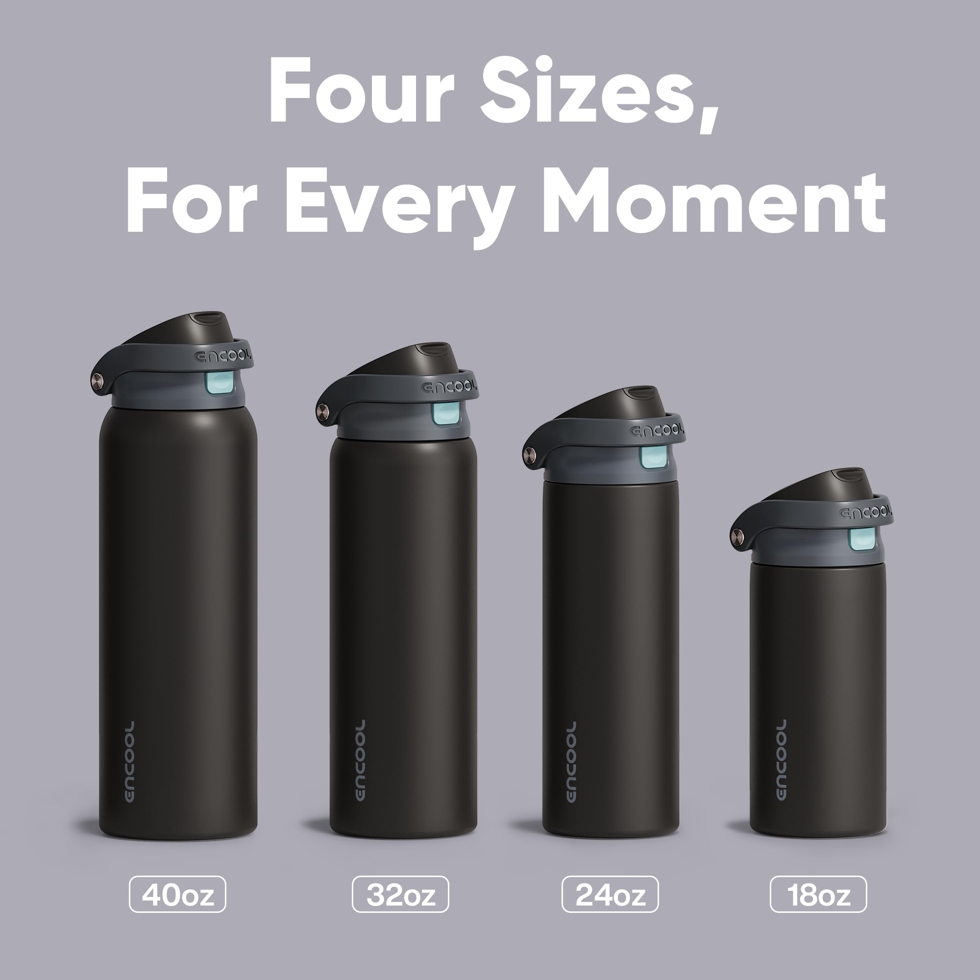 ENCOOL bottle ideal for gym workouts and active days