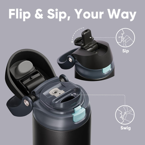 ENCOOL double-wall insulation preserves cold beverages throughout the day.