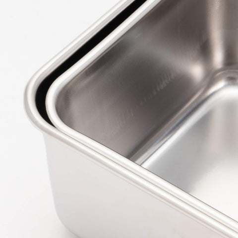 Close up of Endo Shoji TKG AYK11004 stainless steel finish showing durability