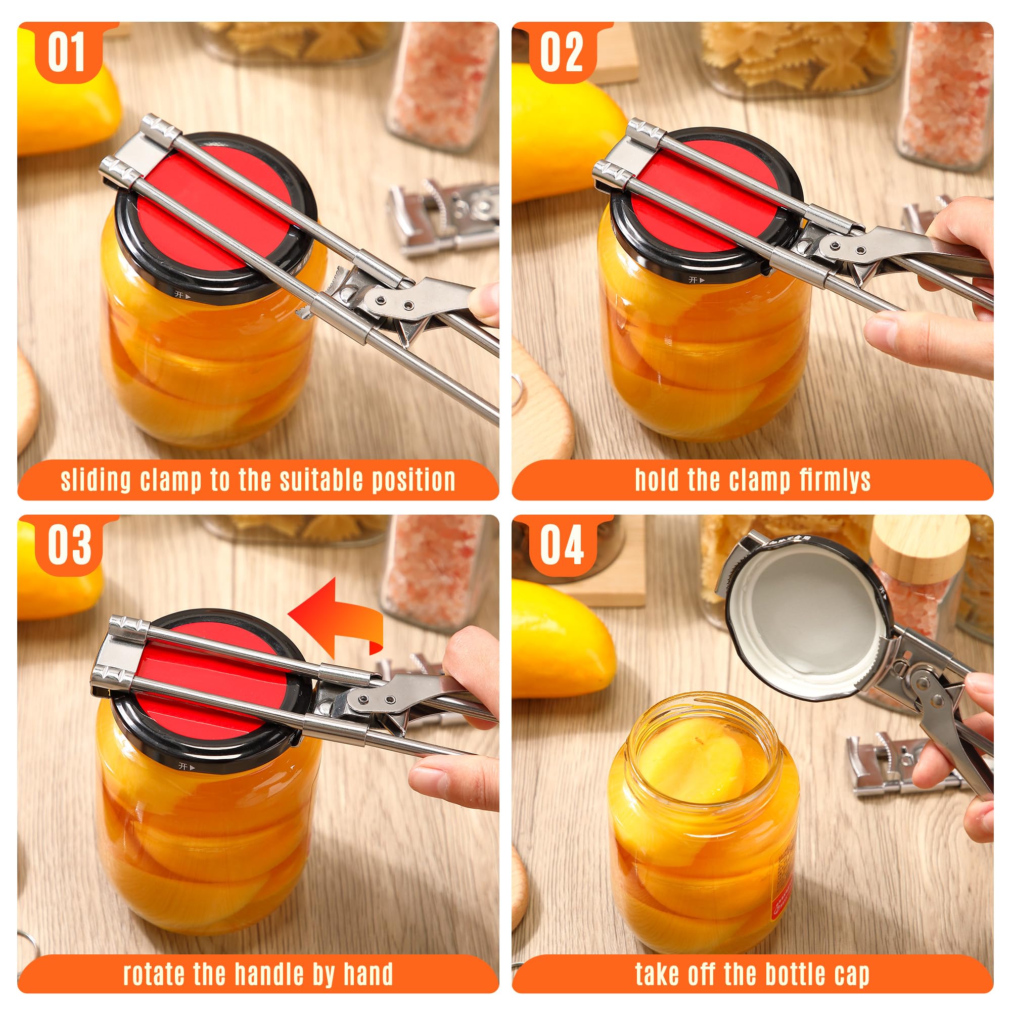 Enhon compact lightweight opener fits in drawers or bags for easy access.