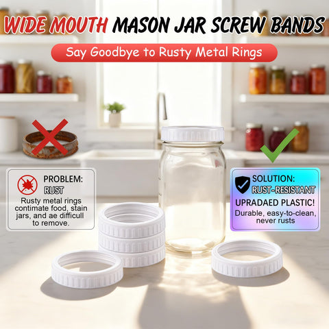 Enhhon easy grip non-slip edge rings shown for smoother jar handling.