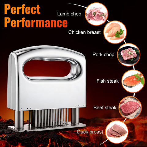 Enhon meat tenderizer compact lightweight design reduces fatigue