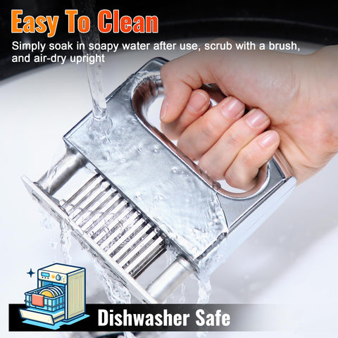 Enhon meat tenderizer dishwasher-safe for quick, easy cleanup