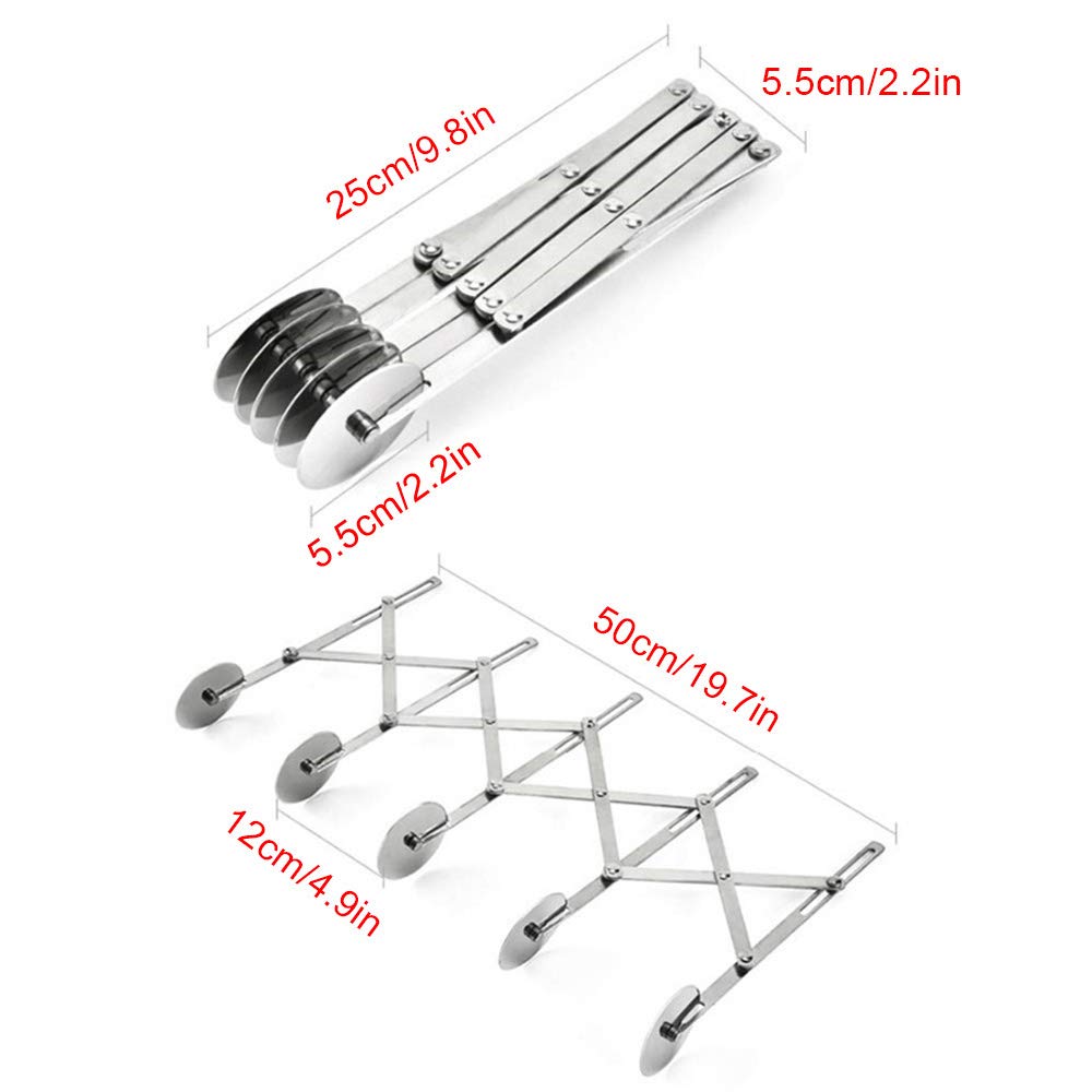eninfut adjustable-dough-divider demonstrates versatile width options.