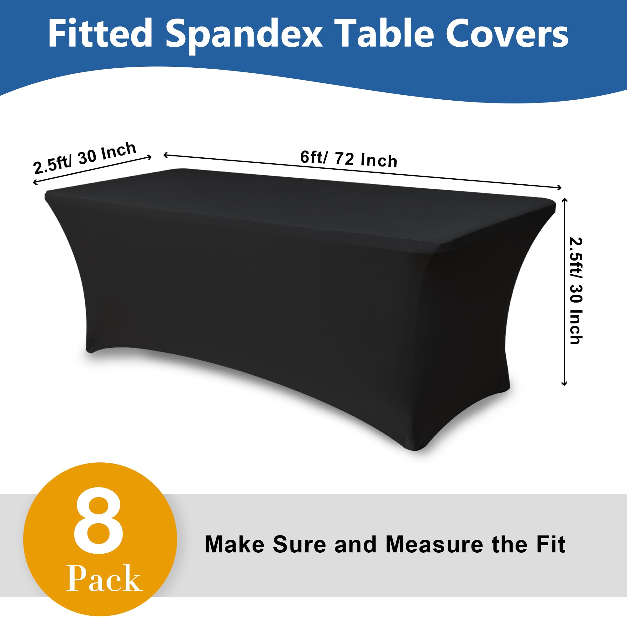 Enjoyidea anti-slip leg pockets prevent shifting during busy events