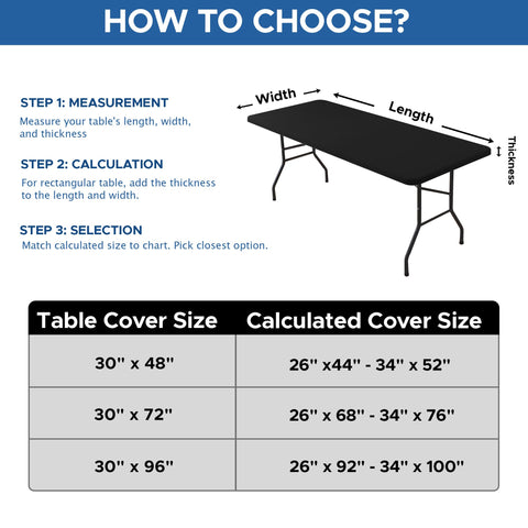 Enjoyidea wrinkle-free fabric stays neat during busy events.