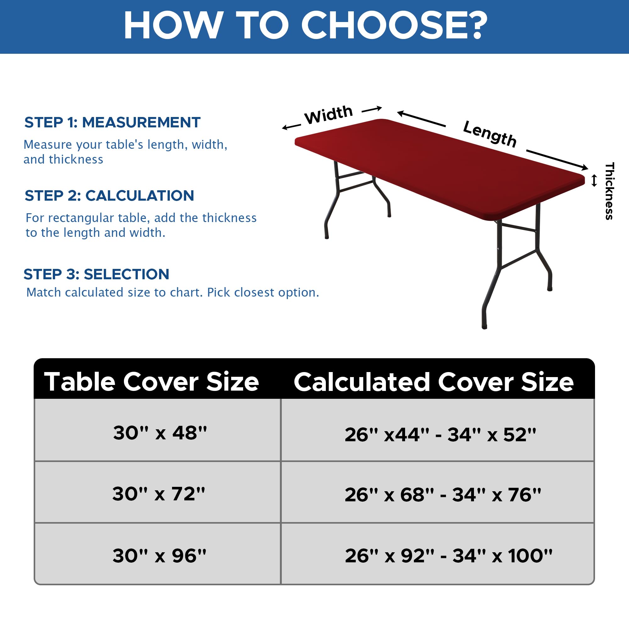 Enjoyidea easy care tablecloth—washable and quick to dry.