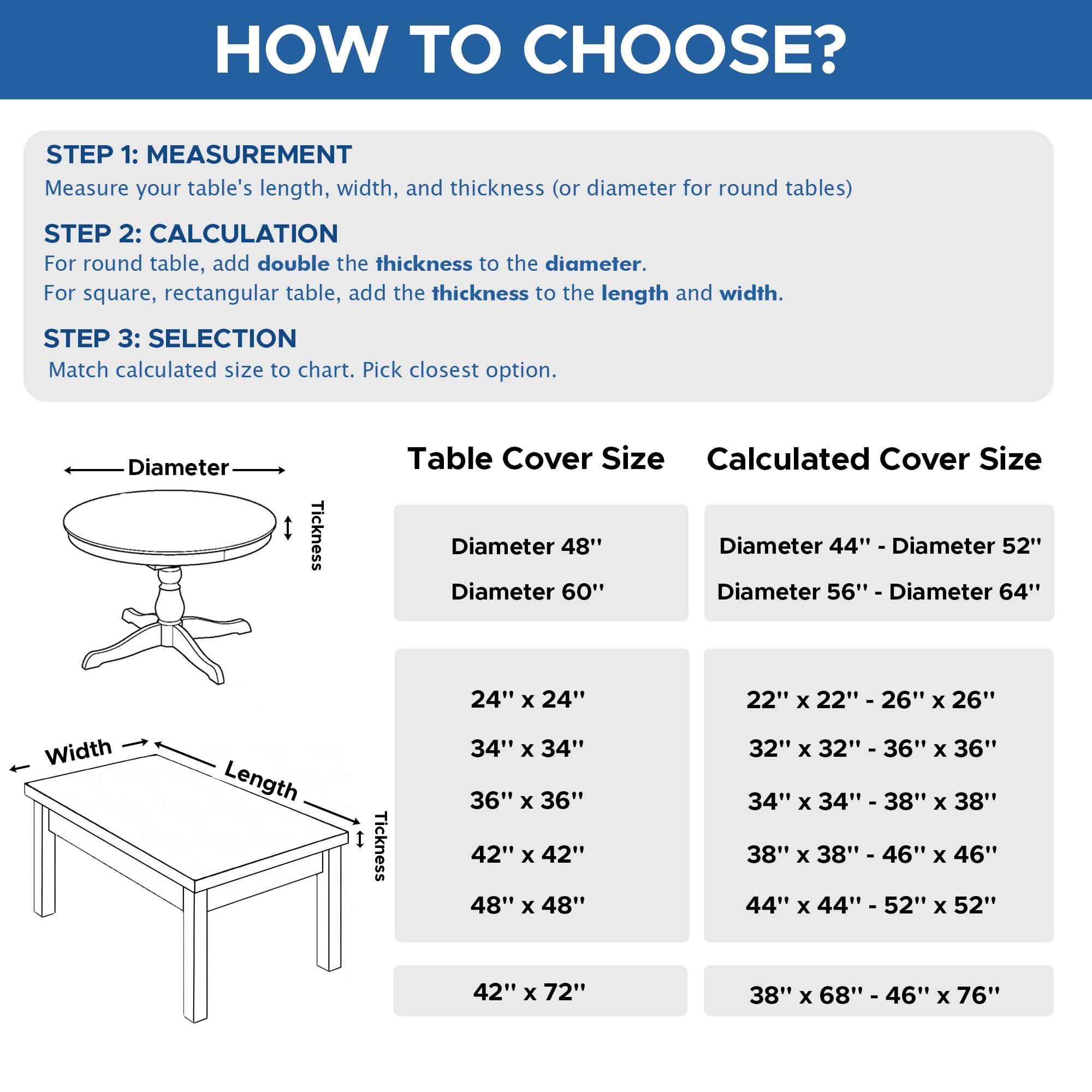 Enjoyidea machine-washable tablecloth kept fresh with cold-water wash.