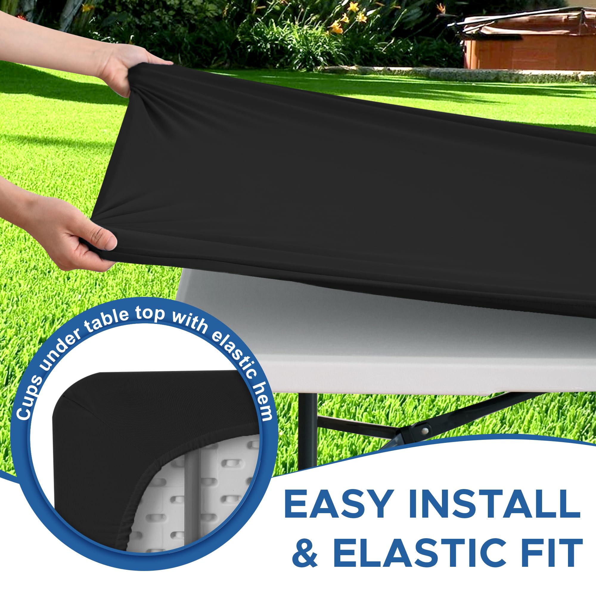 Enjoyidea ideal for picnics and patio dining on breezy days.