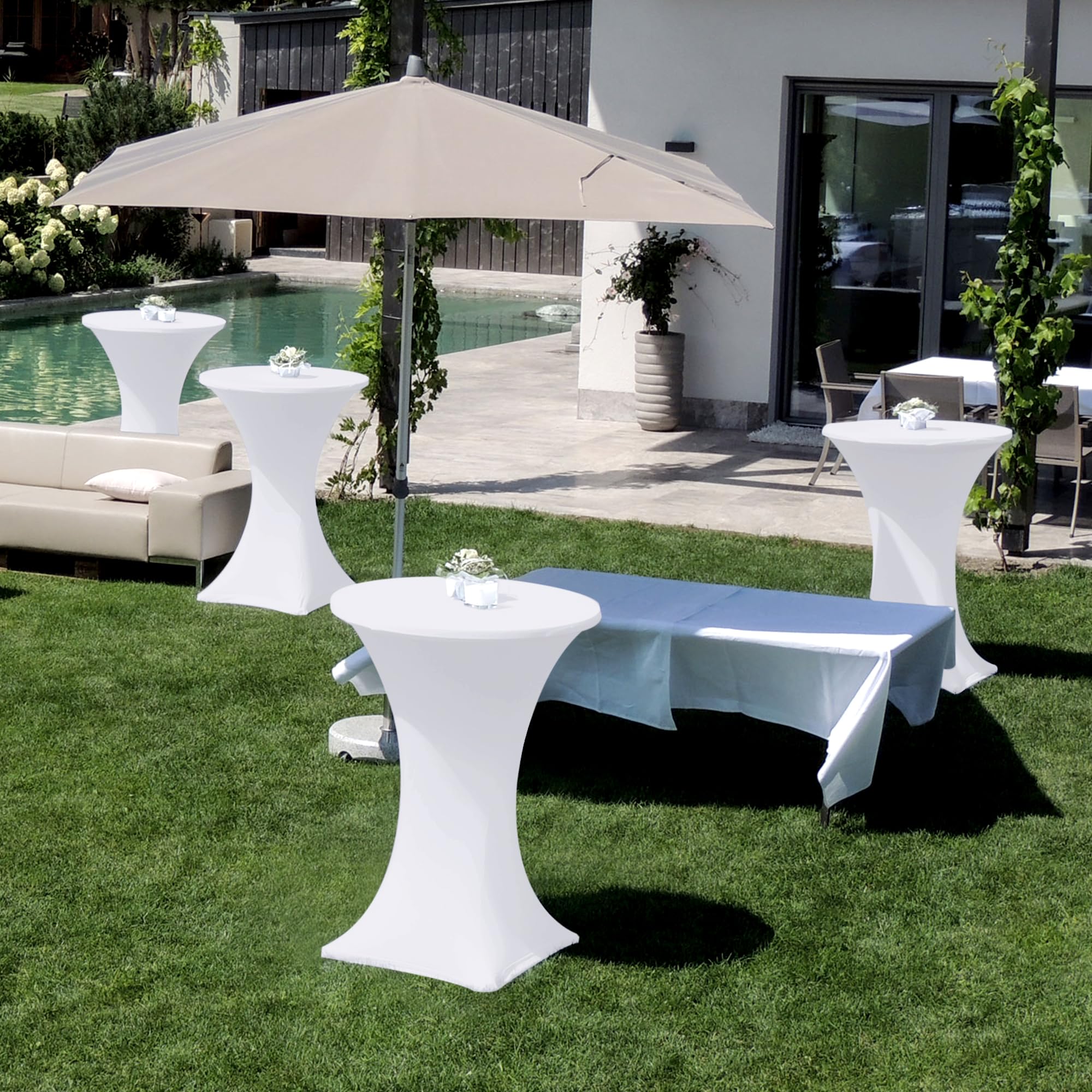 Enjoyidea stretch pack demonstrates multi-size fit for various heights