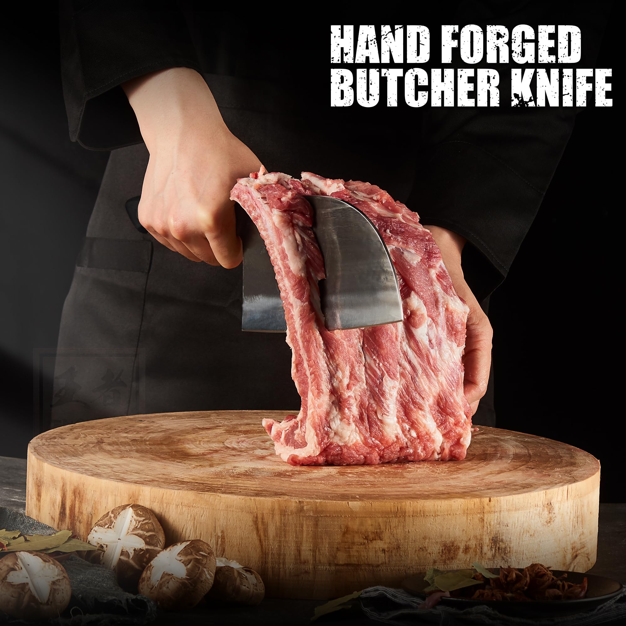 ENOKING full-tang ergonomic handle for comfortable grip during prolonged use
