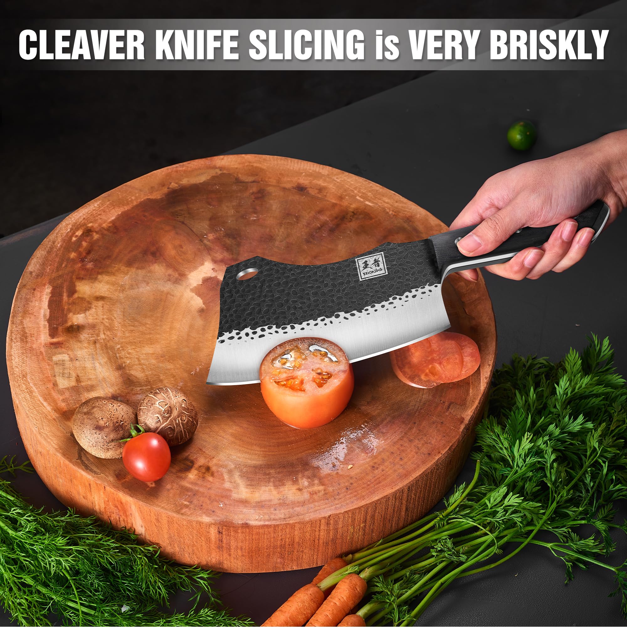 ENOKING meat-cutting in kitchen scene demonstrates versatile daily use