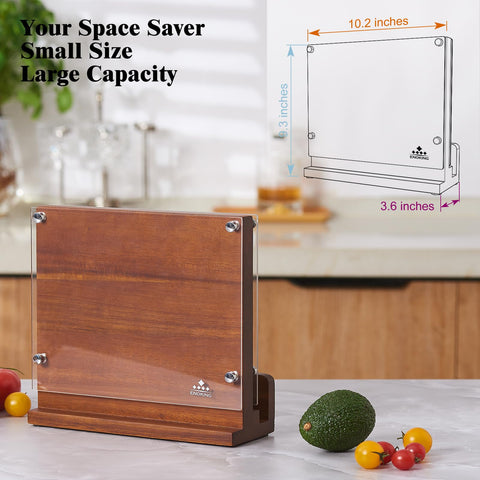 ENOKING non-slip base prevents sliding for safe counter use.