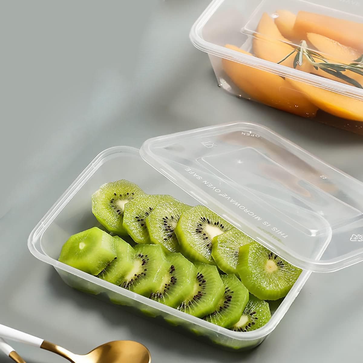Ensbelei 50-piece set supports meal prep, portions, and on-the-go snacks.