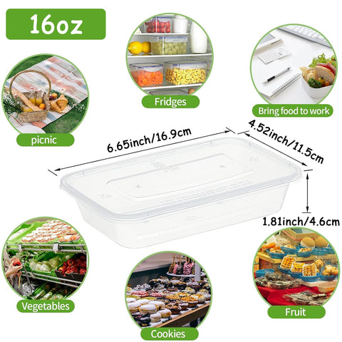 Ensbelei airtight lid on container seals freshness for meal prep.