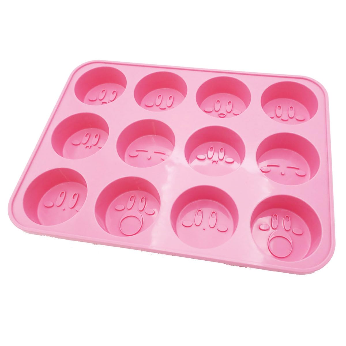 Ensky Kirby jelly mold creates colorful jelly shapes for drinks.