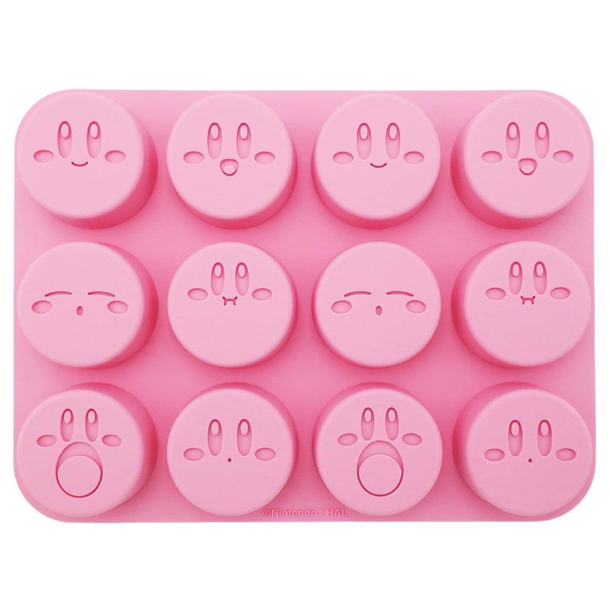 Ensky Kirby silicone mold tray for Kirby-shaped chocolates and treats.