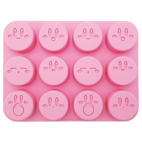 Ensky Kirby silicone mold tray for Kirby-shaped chocolates and treats.