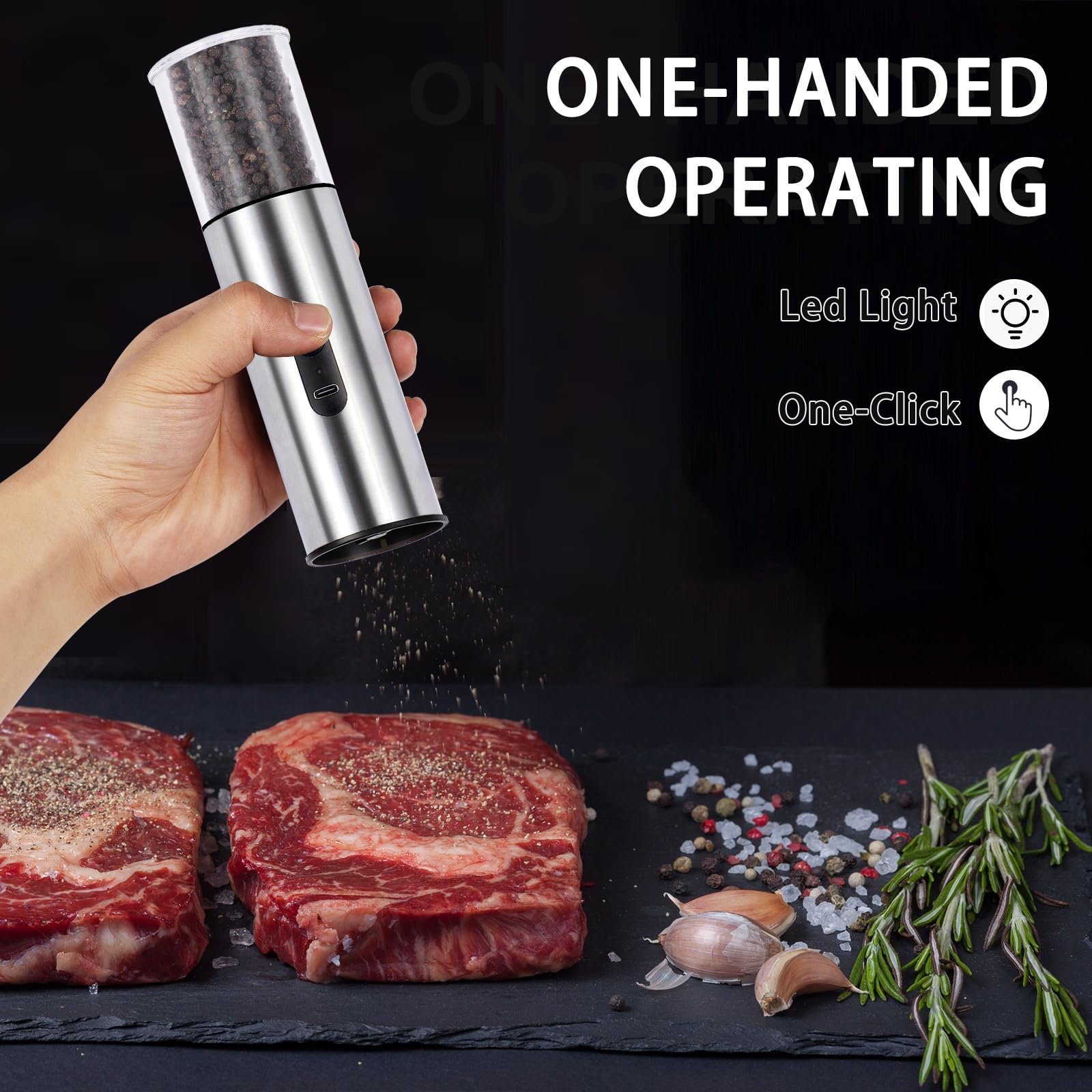 Enutogo wide 2.4 inch refill opening shown for easy topping up.