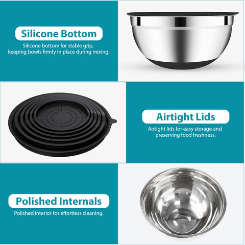 ENVTEK grater attachments offer shredding, slicing, and grating versatility.