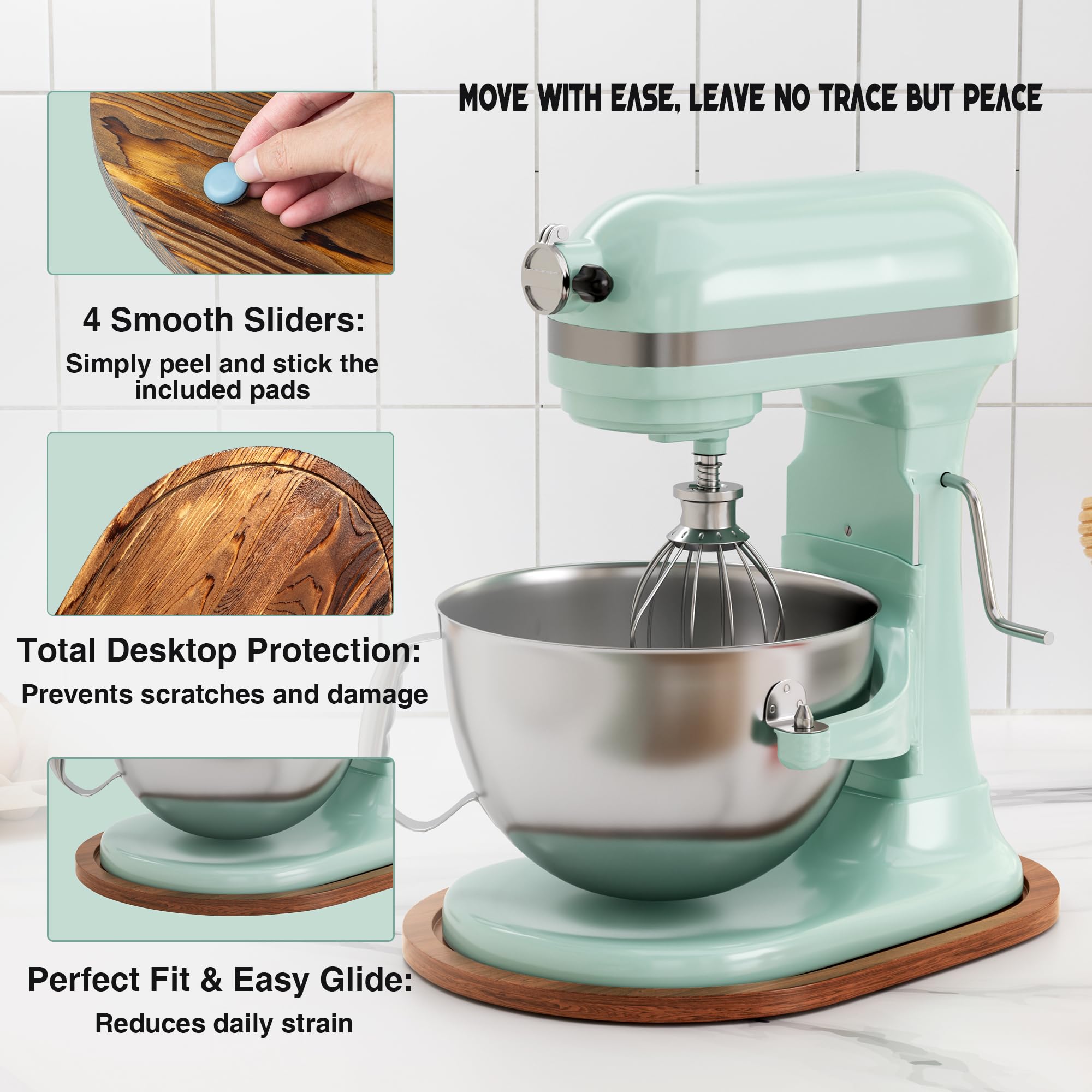 ENVTEK bowl-lift-fit design aligns with KitchenAid 5-8 qt models