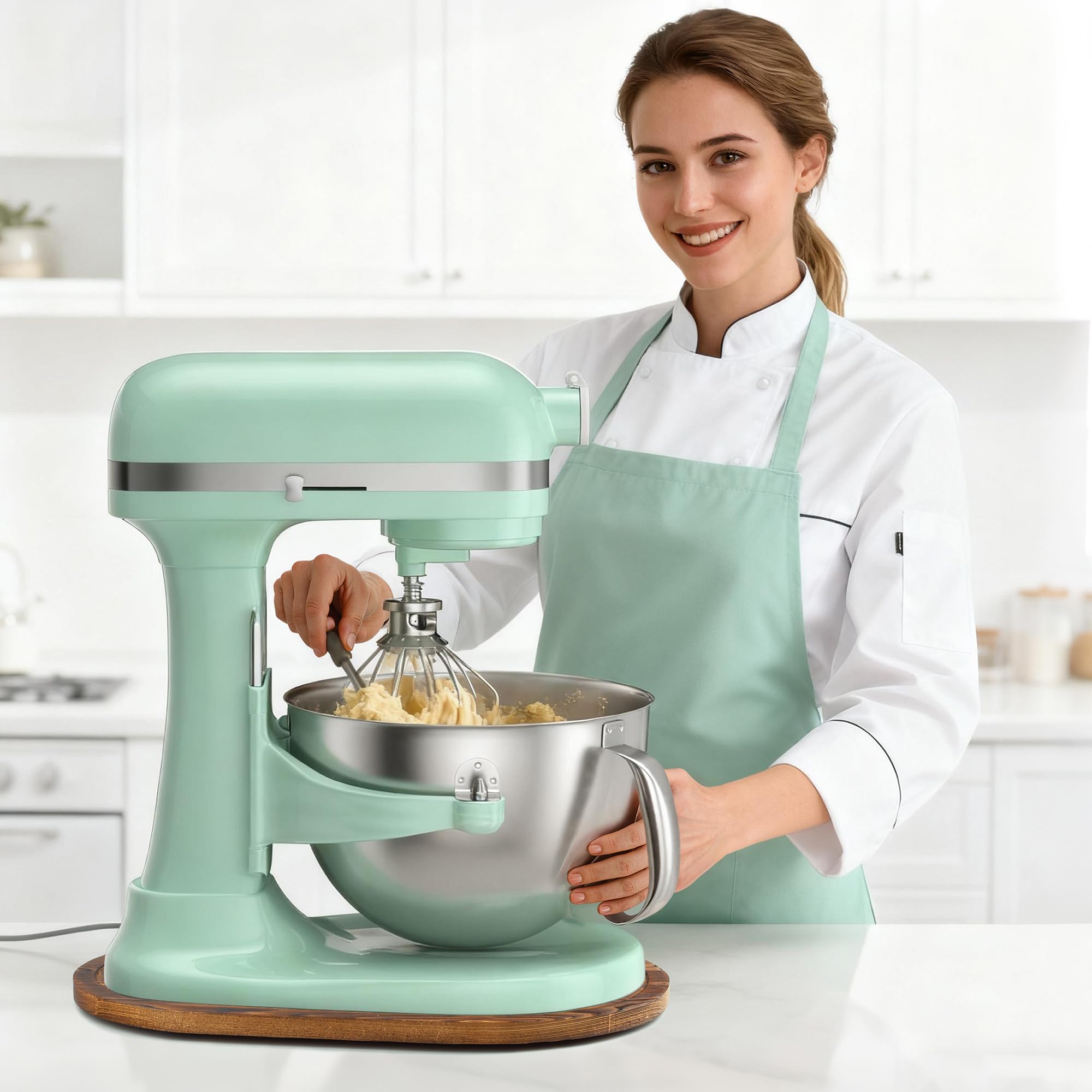 ENVTEK easy-movement design helps move a heavy mixer with ease