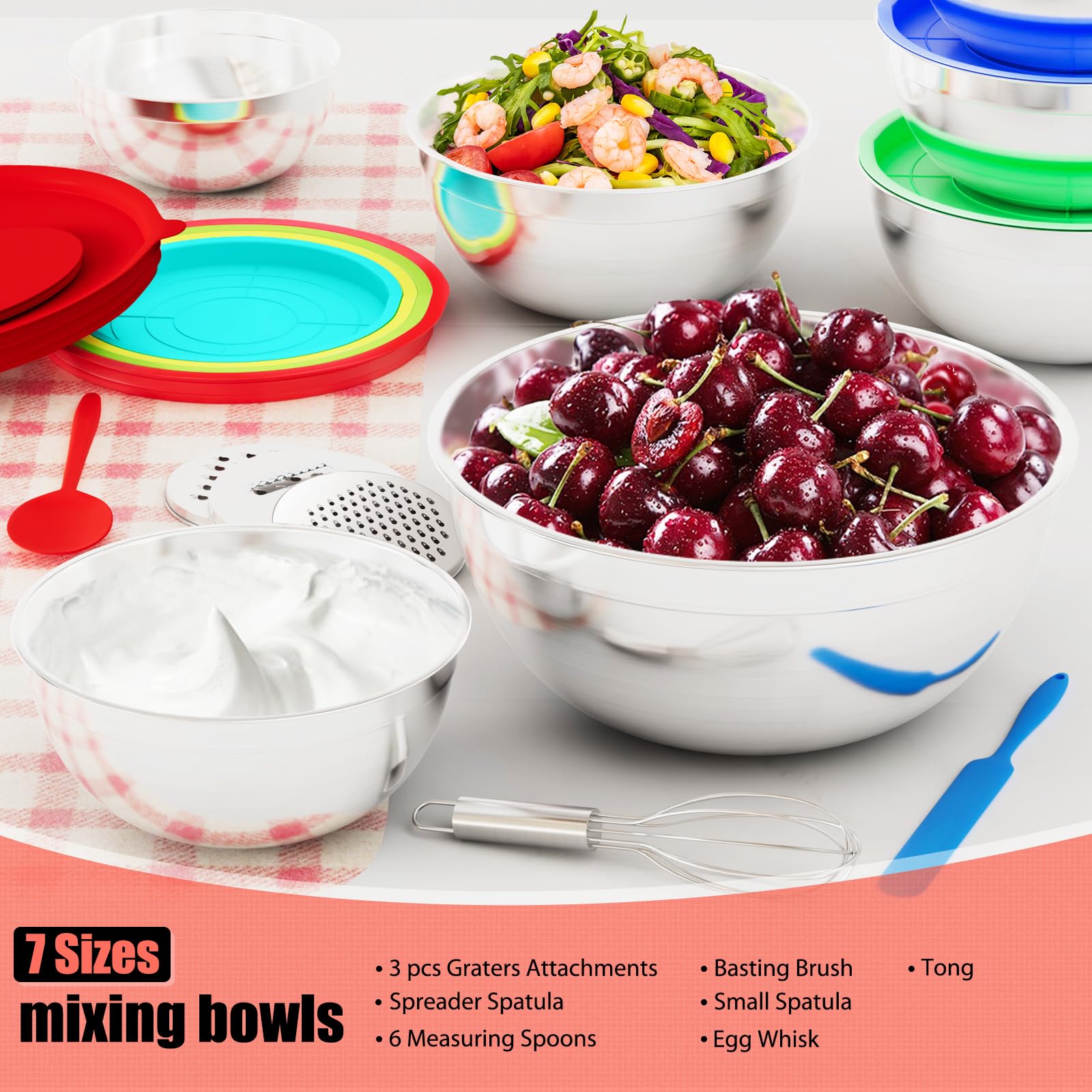 ENVTEK bowls in action for cooking, baking, and serving with style