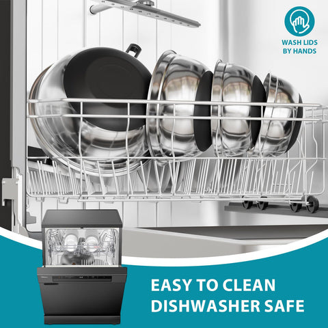 ENVTEK nesting design saves cabinet space and keeps essentials organized.