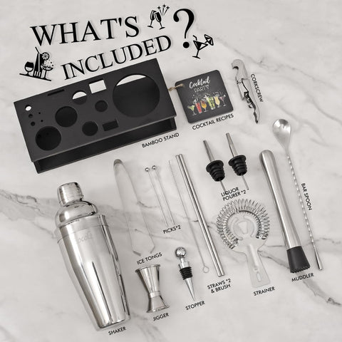 Eocolz Bar Spoon and Muddler for smooth mixing and muddling.