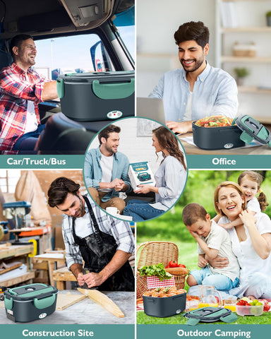 Eocolz lunch box uses food-grade materials for safe, ready-to-eat meals