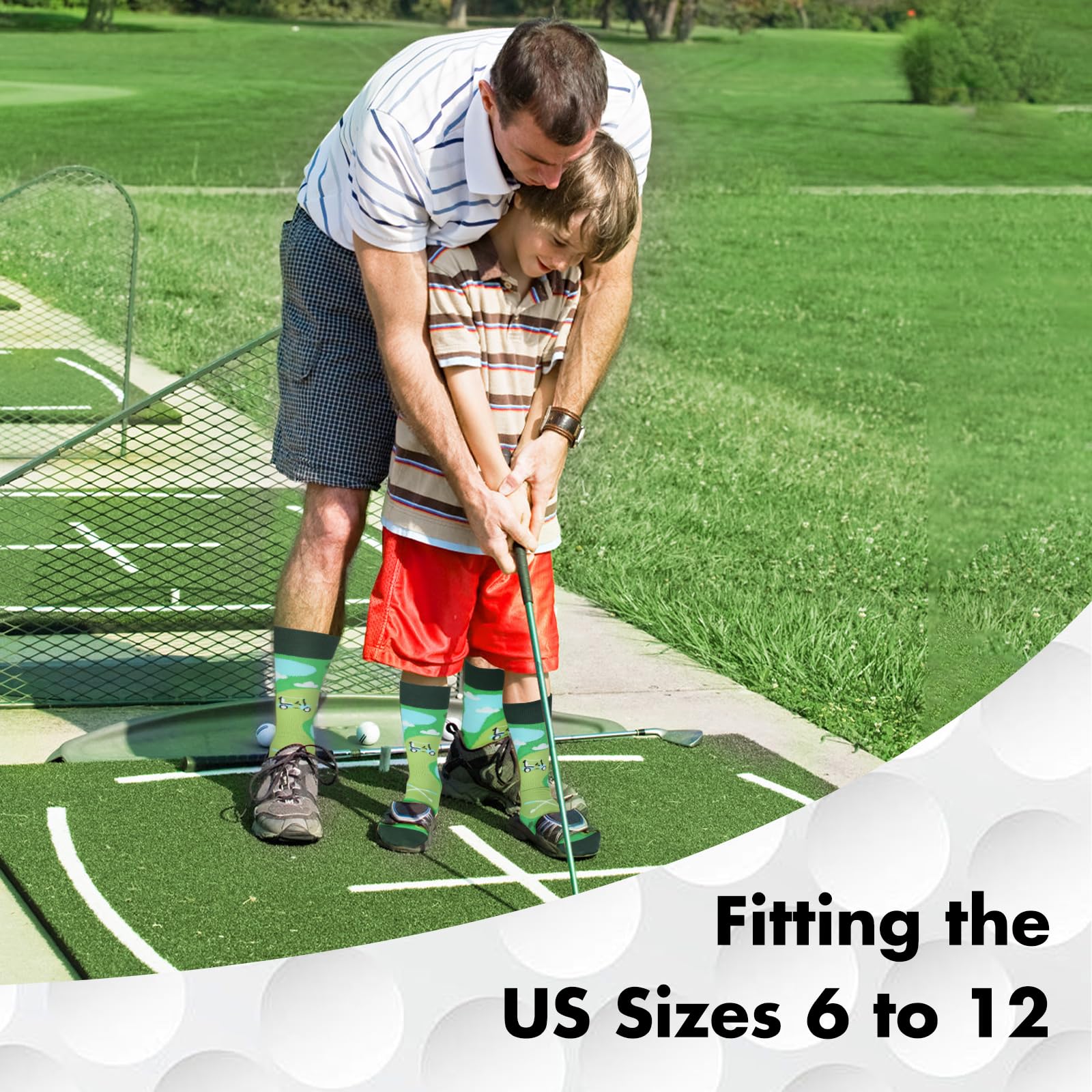 EOEFJW colorful golf socks add comfort and style on the fairway
