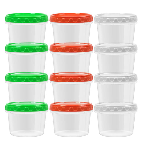 EONJOE 16oz container with lid, front view, ideal for meal prep.