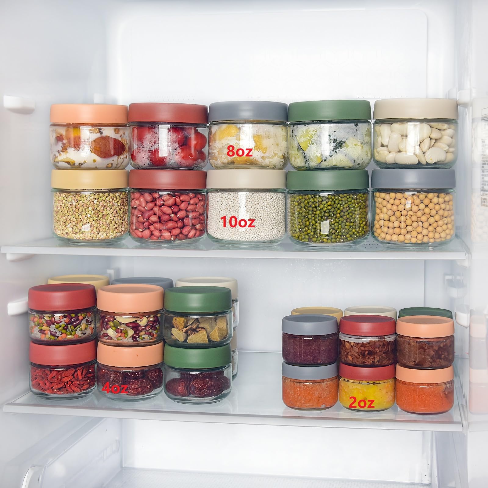 EONJOE portable meal-prep containers ideal for travel.
