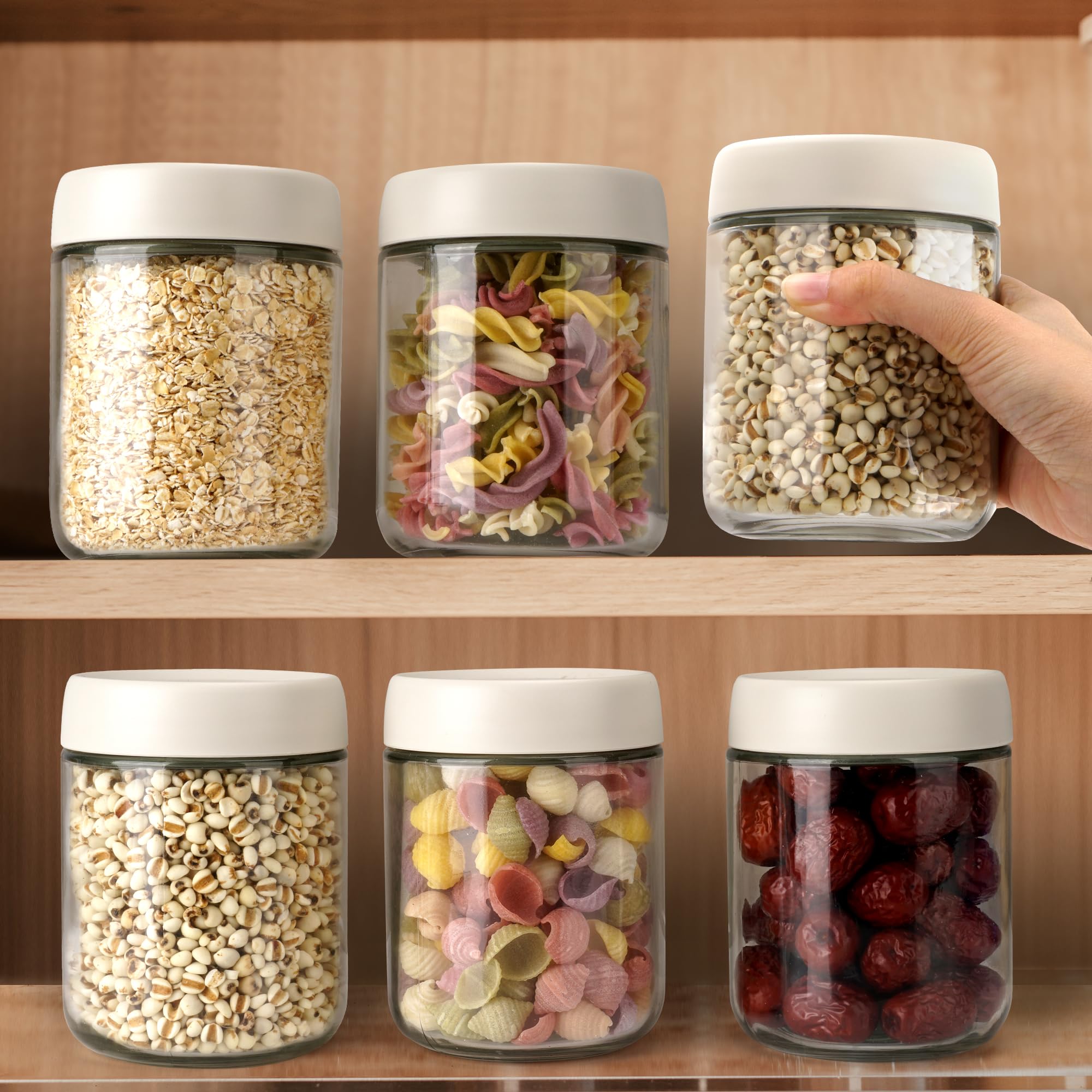 EONJOE 16oz jar ideal for portions, yogurts, jams, sauces
