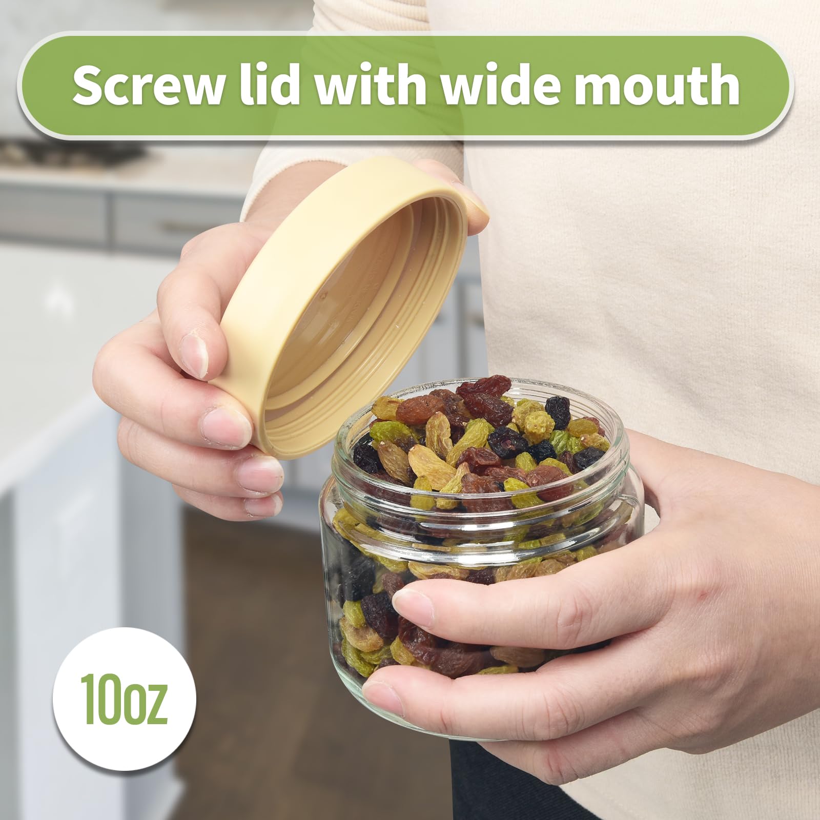 EONJOE yogurt snack jar ideal for portion control and portability.