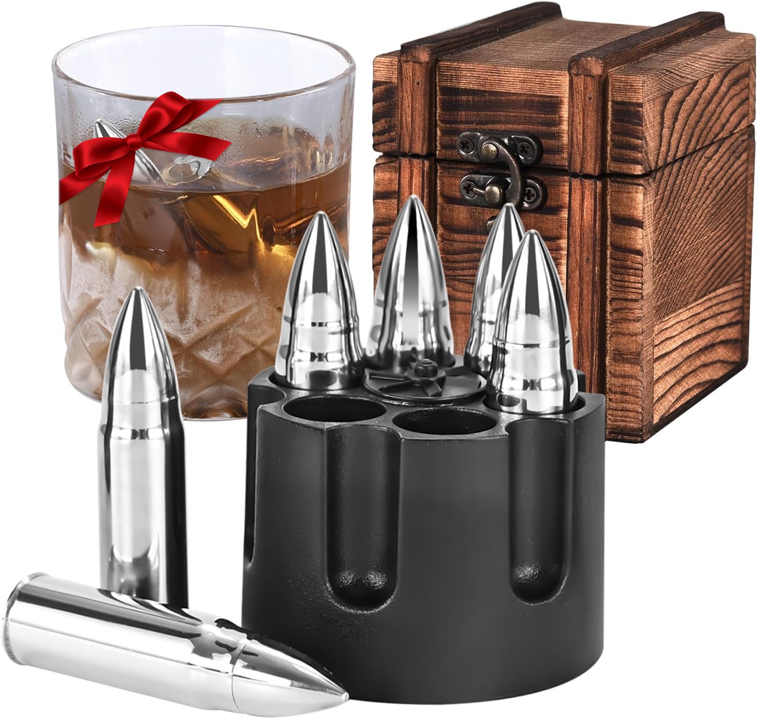 EooCoo whiskey stones gift box showcases premium presentation for gifting.