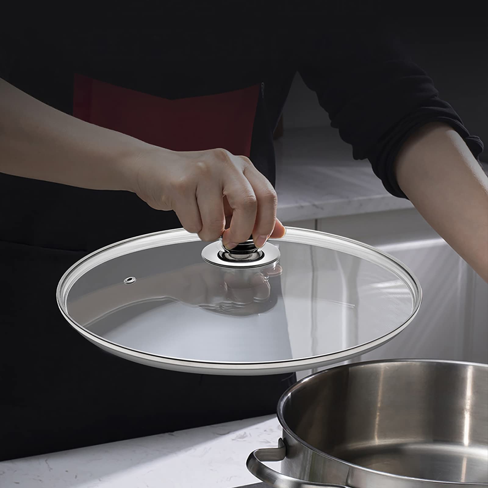 Eooch compatibility with pots and pans inner rims 9.3-9.9 inches