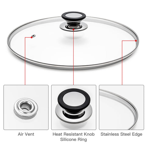 Eooch lid installation with screw, knob, and base included