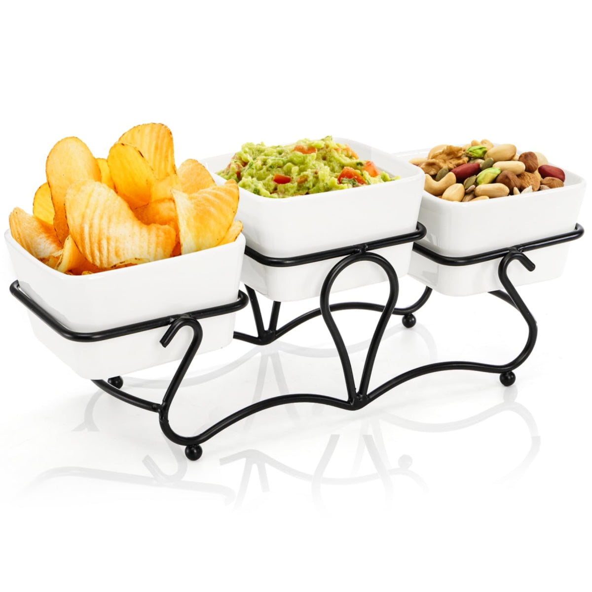 Eorbow 10oz square bowl close-up, ideal for individual portions and stylish presentation.