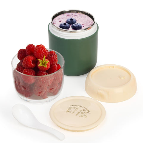 Eorbow twist-lock seal prevents leaks for mess-free travel.