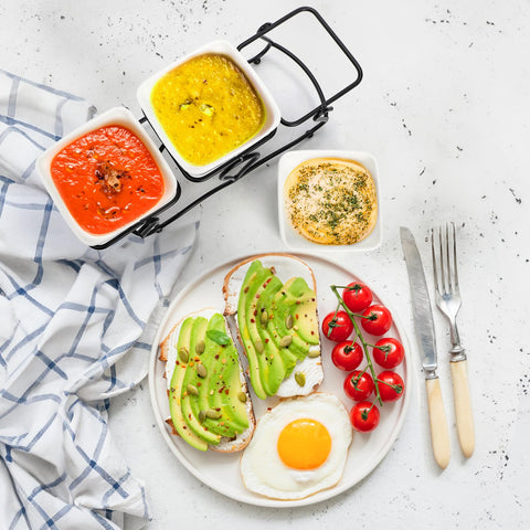 Eorbow snack display for entertaining guests during gatherings.