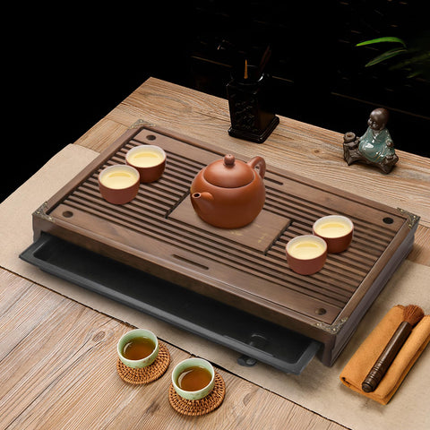 Eorbow tea tray presentation as a gift for tea lovers