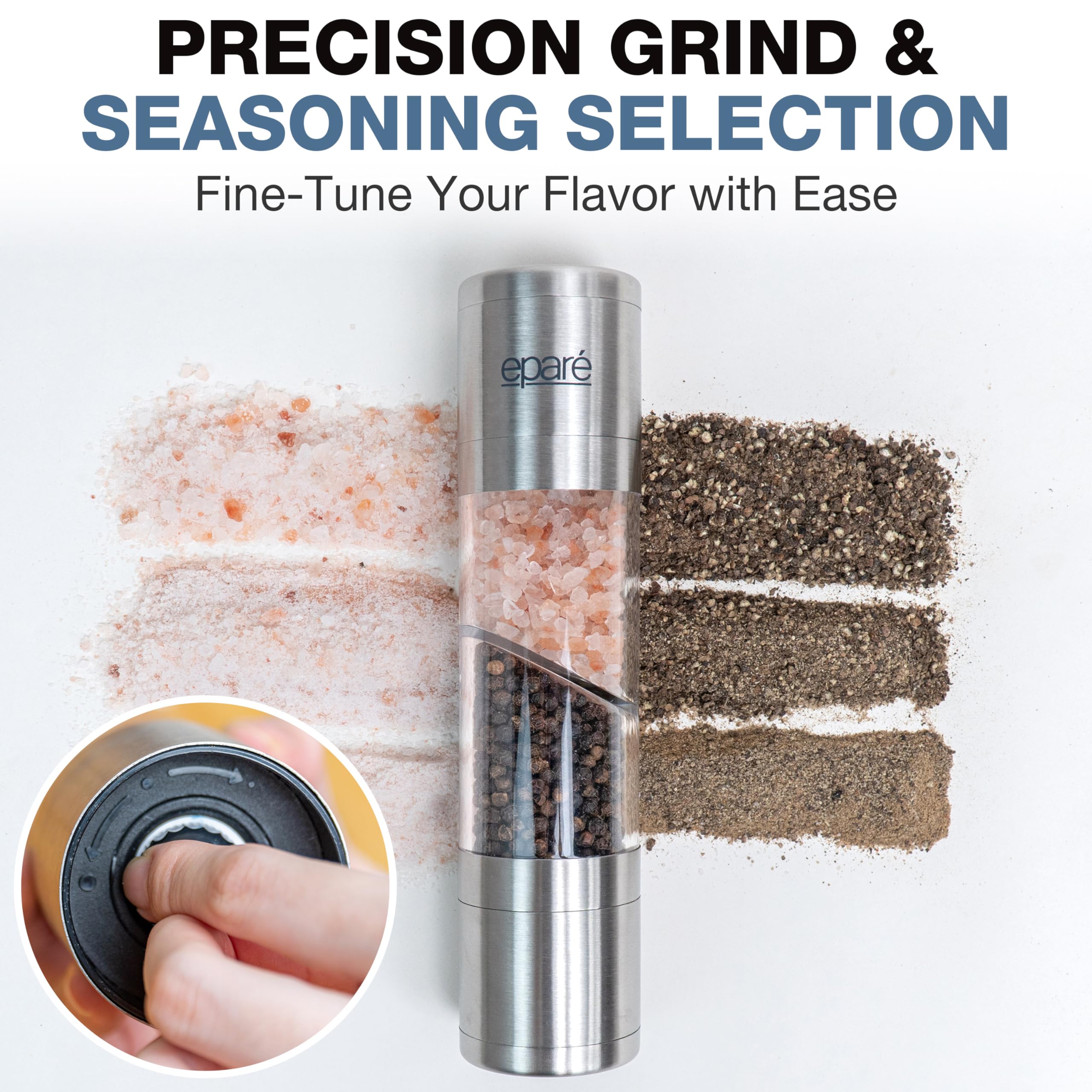 Eparé 2-in-1 on counter—space-saving kitchen essential