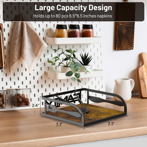 Epicano napkin holder designed for dining, parties, and outdoor gatherings.